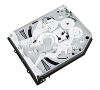 Lecteur de disque optique pour PS4 de rechange portable pour lecteur Blu-ray DVD CD Compatible système monoculaire Taille compacte 18 x 17 x 5 cm ABS robuste Noir