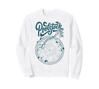 Lecteur de Disque Vinyle DJ Piscine Poolstock Musique Sweatshirt