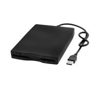 Lecteur de Disquette USB 2.0 Externe 1,44 Mo Noir Portable
