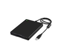 Lecteur de Disquette USB 3,5 Pouces FDD Portable 1,44 Mo, Lecteur de Disquette Externe pour PC, Ordinateur Portable et de Bureau.