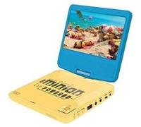 Lecteur DVD portable Les Minions - LEXIBOOK - Écran rotatif 7'' - USB - Contrôle parental jaune TU