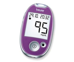 Lecteur de glycémie GL 44 Beurer - Violet
