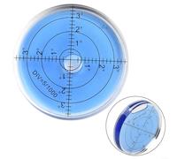 Lecteur de golf portable avec construction ABS + PMMA et niveau à bulle intégré pour évaluer en temps réel la pente sur les greens (bleu)