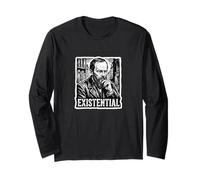 Lecteur de Livres de philosophie existentielle Fyodor Dostoïevski Manche Longue