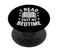 Lecteur de Livres Lading I Read Past My Bedtime PopSockets PopGrip Adhésif