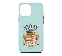 Lecteur de Livres Story Stack Society Coque pour iPhone 12 Pro Max