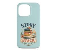 Lecteur de Livres Story Stack Society Coque pour iPhone 13 Pro