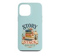 Lecteur de Livres Story Stack Society Coque pour iPhone 13 Pro Max