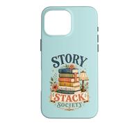 Lecteur de Livres Story Stack Society Coque pour iPhone 16 Pro Max