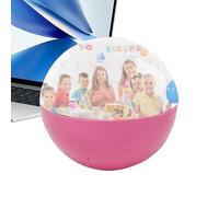 Lecteur de mémoire numérique portable HD de 6,9 cm - Globe avec écran lumineux numérique, pour , adultes, célébration, nuit de mariage, Halloween, fête, Noël, intérieur et extérieur