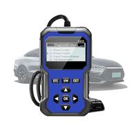 Lecteur de moteur de voiture - Scanner OBD2 de 4,72 pouces | Outil de diagnostic de véhicule - Analyseur ABS multilingue avec un flux de données en temps réel idéal pour effacer les codes d'erreur