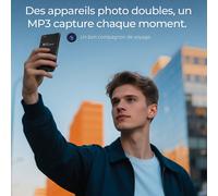 Lecteur de Musique Android HIFI WALKER G7PRO 128Go - Noir