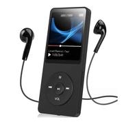 Lecteur de musique Bluetooth MP4 MP3 sans perte, écran LCD TFT, baladeur, Support de livre électronique, carte TF, enregistreur Audio, son sans perte, lecteur MP3-Noir