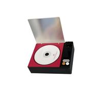 Lecteur de musique compact avec cristaux, son clair, haut-parleurs intégrés et commandes simples pour les personnes âgées, les activités de plein air, lecteur CD portable pour les voyages