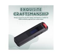 Lecteur de Musique HiFi MP3 DAC USB CS43131 Mode DAC PCM 24 Bits/192 KHz DSD256 Sortie 3,5 mm Noir