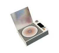 Lecteur de musique HiFi portable avec supports multiformats et haut-parleurs intégrés, design ABS durable pour voyage, maison, bureau, lecteur CD portable pour les voyages