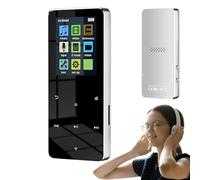 Lecteur de musique MP3 - Batterie portable 300 mAh | Son HiFi sans perte de 1,8" écran tactile prend en charge les lecteurs pour les sports de plein air, enregistreur audio numérique de poche