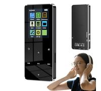 Lecteur de musique MP3 - Batterie portable 300 mAh | Son HiFi sans perte de 1,8" écran tactile prend en charge les lecteurs pour les sports de plein air, enregistreur audio numérique de poche