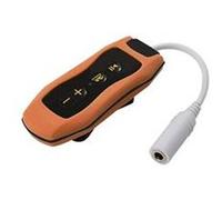 Lecteur de musique MP3 étanche orange