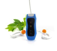 Lecteur de musique MP3 HiFi Son Bandeau avec FM IP68 Étanche USB 2 0 Clip Rechargeable pour Natation Plongée Running Sport Casque