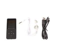 Lecteur de Musique MP3 MP4 Lecteur de Musique HiFi MP3 Sport Lecteur de Musique MP4 USB2.0 avec écran TFT Couleur Portable(Noir)