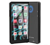 Lecteur de musique numérique MP3 portable 64 Go, Bluetooth 5.0 intégré WiFi 5 pouces écran tactile radio FM caméra 16 MP prend en charge de larges formats audio