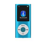 Lecteur de musique portable avec écran de 1,8 pouce, son haute fidélité sans perte, compatible MP3, FLAC et APE, lecture vidéo, radio FM, lecteur