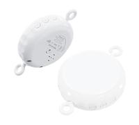 Lecteur de musique pour berceau - Machine à sons rechargeable, 24 berceuses apaisantes | Boîte à mélodies pour l'endormissement des tout-petits, volume réglable, mobile rotatif avec minuterie pour cha