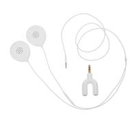 Lecteur de Musique pour Femmes Enceintes, Casque Blanc Portable | Plastique Léger, Format Compact, Stimulation Précoce, Usage Maternité, Simple à Transporter