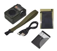 Lecteur de musique Radio HRD-700/701, molette de codage, réglage, recherche et sauvegarde de Stations de Radio, Support Bluetooth, lecture de carte TF