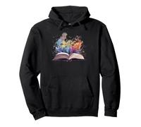 Lecteur de Narration Imaginaire de Livres fantastiques Sweat à Capuche