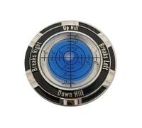 Lecteur De Pente Verte | Guide De Putting Compact | Outil D'indicateur De Position De Balle | Niveller De Précision À Double Côté pour L'alignement Vert De Golf | Niveau De Bulles À Double Avantage À