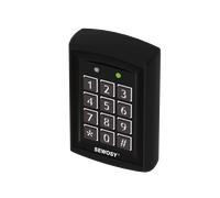 Lecteur de proximité noir avec clavier de programmation - bornier a vis 12/24V AC/DC - 125kHz - SEWOSY - KRB1000-N