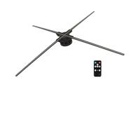 Lecteur de publicité 3D 85cm diamètre 1600P, Machine holographique 100-240V, 4 Feuilles for Bar, événements Vacances et Magasin