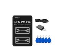 Lecteur de Puce Inteligente RFID PM PRO Décodeur + 5XCUID Chaveiro NFC Copiadora Chave 13,56 MHz 125 Khz CrachÃ¡ Grava Token ID IC Tag Clone