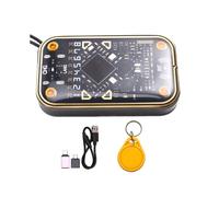 Lecteur de Puce RFID Chameleon Ultra V2.0, Émulateur de Carte à Puce + Porte-Clés CUID, 125 KHz, 13,56 MHz, Décodage de Carte, Duplicateur NFC