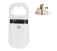 Lecteur de Puces pour Animaux de Compagnie, Lecteur de Puces pour Animaux de Compagnie Rechargeable 134,2 KHz, Lecteur D'étiquettes de Scanner D'identification de Puce pour