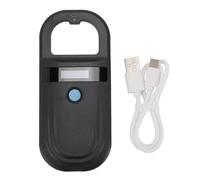 Lecteur de Puces pour Animaux de Compagnie, Scanner Universel de Lecteur D'étiquettes de Puces pour Animaux FDX-B, Scanner de Puces pour Animaux de Compagnie, 300 MAh (Black)