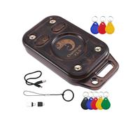 Lecteur de Puces RFID Chameleon V3.0 + Émulateur de Carte à Puce Porte-Clés 8XUID, Copieur D'Étiquettes IC 125K 13,56M, Lecteur/Graveur NFC
