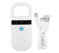 Lecteur de puces RFID Lecteur d'identification des Animaux Lecteur de Micropuces pour Animaux de Compagnie 134.2kHz 125kHz, Interface USB, Scanner d'identification de Puce Animale