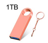 Lecteur de stylo USB 3.0 en métal Super 2TB Cle USB Flash Drives 1TB Haute Vitesse TYPE-C Pendrive 512GB Mémoire Étanche Usb Flash Disk - Type pink 1TB #A