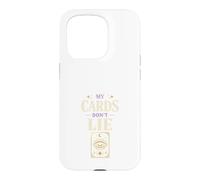 Lecteur de Tarot Mystique Astrologie Sorcière Humour Tarot Spirituel Coque pour iPhone 15 Pro