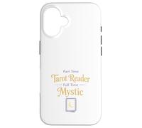 Lecteur de Tarot Mystique Astrologie Sorcière Humour Tarot Spirituel Coque pour iPhone 16