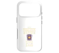 Lecteur de Tarot Mystique Astrologie Sorcière Humour Tarot Spirituel Coque pour iPhone 17 Pro