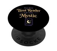 Lecteur de Tarot Mystique Astrologie Sorcière Humour Tarot Spirituel PopSockets PopGrip Adhésif