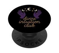 Lecteur de tarot mystique occulte sorcière spirituelle psychique PopSockets PopGrip Adhésif