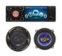 Lecteur de voiture MP5 - PNI - Clementine 9545 - Bluetooth - 1 DIN - Haut-parleurs coaxiaux PNI HiFi650 120W