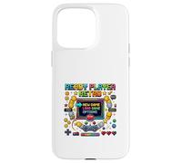 Lecteur d'écran de démarrage Ready Player Retro Arcade Coque pour iPhone 15 Pro Max