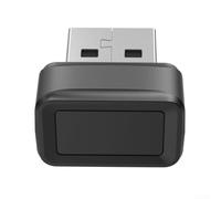 Lecteur d'empreintes digitales USB 360 ° Biométrique Scanner pour Windows Hello Fast Match e sécurité en alliage de zinc Noir
