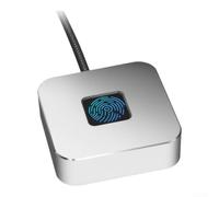Lecteur d'empreintes digitales USB pour Windows 10/11 - Dispositif de sécurité biométrique Sub-0.3s - Scanner capacitif à 360° en alliage de zinc avec cryptage intelligent pour PC - Protection du